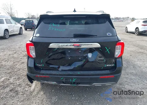 2022 Ford Explorer Xlt z USA, uszkodzony, nr VIN 1FMSK8DH5NGA92539